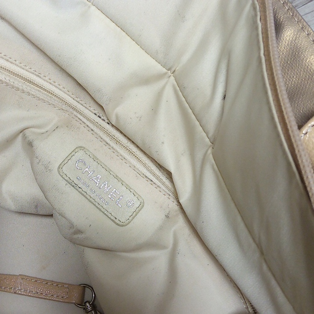 CHANEL Paris Biarritz Golden Tote Bag - Picture 14 of 15